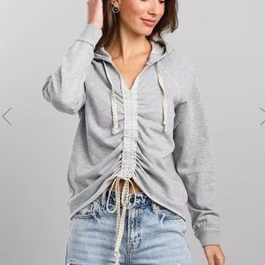 BKE Cinch Front Hoodie